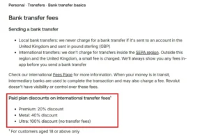 Fee to Transfer