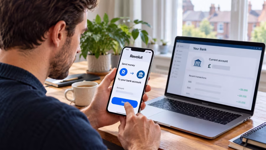 How to Transfer Money From Revolut to My Bank Account in the UK?