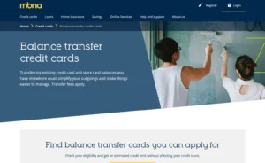 MBNA Long Balance Transfer
