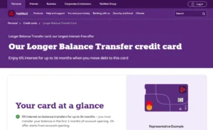 NatWest Longer Balance Transfer