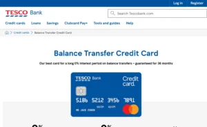 Tesco Bank Balance Transfer