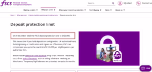 The FSCS confirms that eligible deposits with authorised UK banks