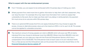 UK payment scam reimbursement protection