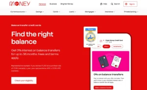 Virgin Money 18-month Balance Transfer