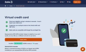 Zable's virtual-card